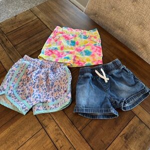 Bundle of 3 Girl Shorts Size 5